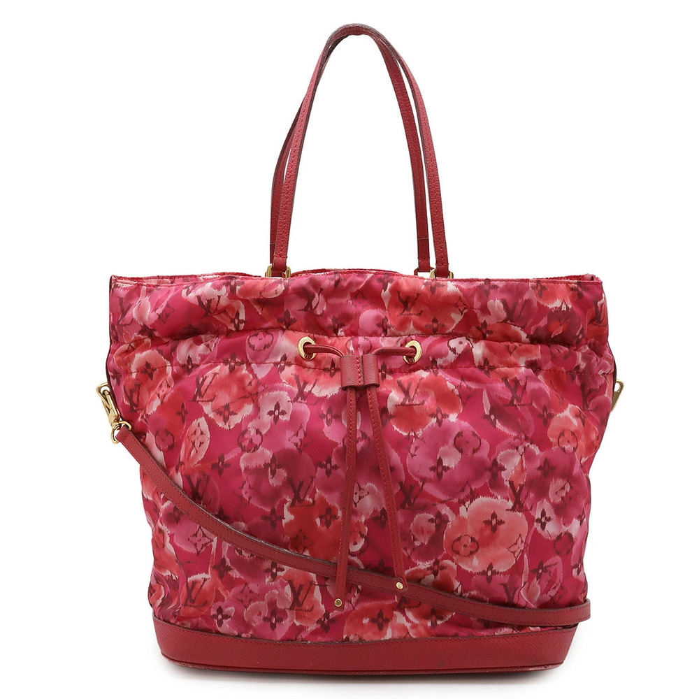 LOUIS VUITTON Ikat Flower Noeful Tote Bag Crossbody Rose Pink Indien